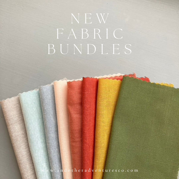 New Linen Fabric Bundles - And Other Adventures Embroidery Co