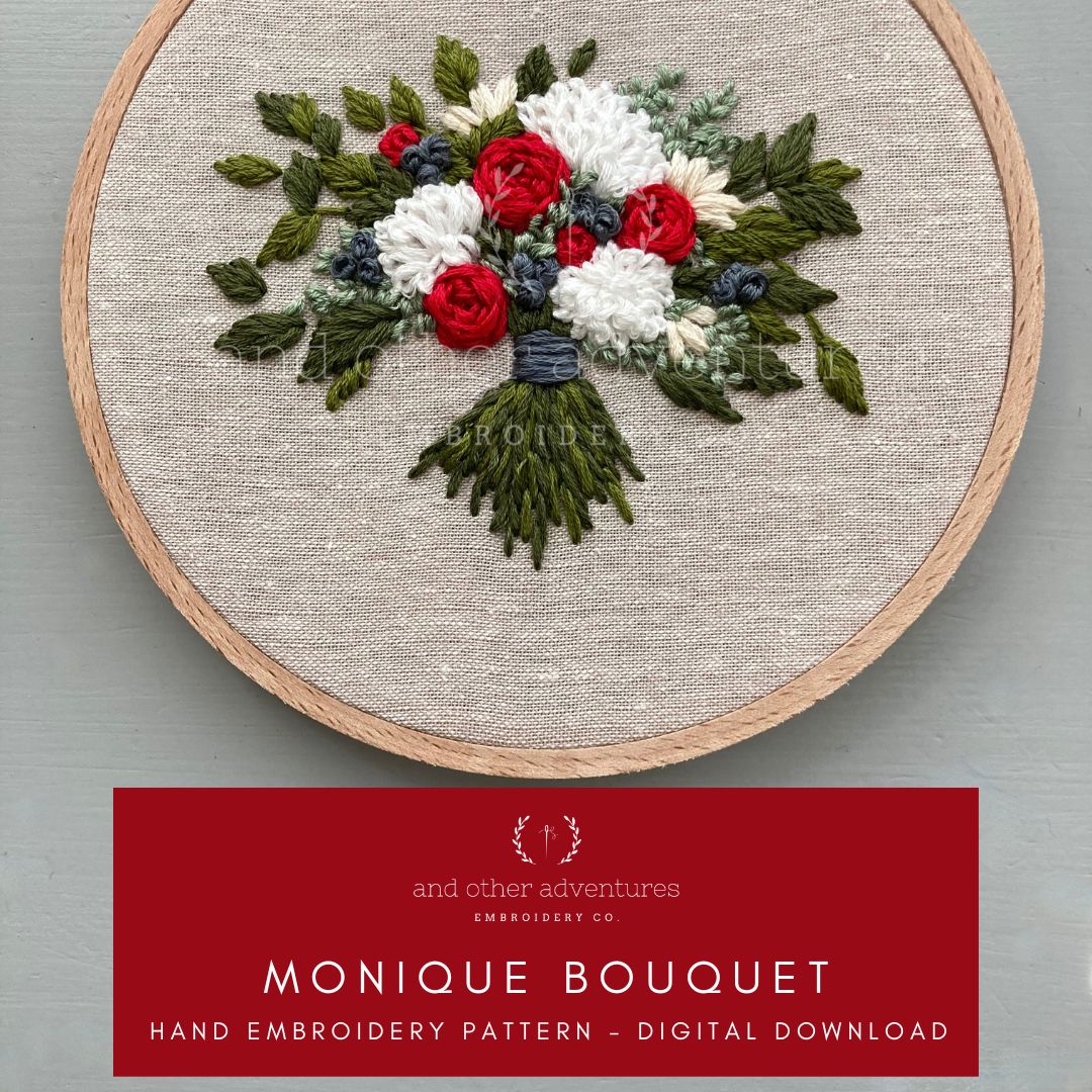 WHOLESALE Hand Embroidery Kit - The Madeleine Bouquet - And Other