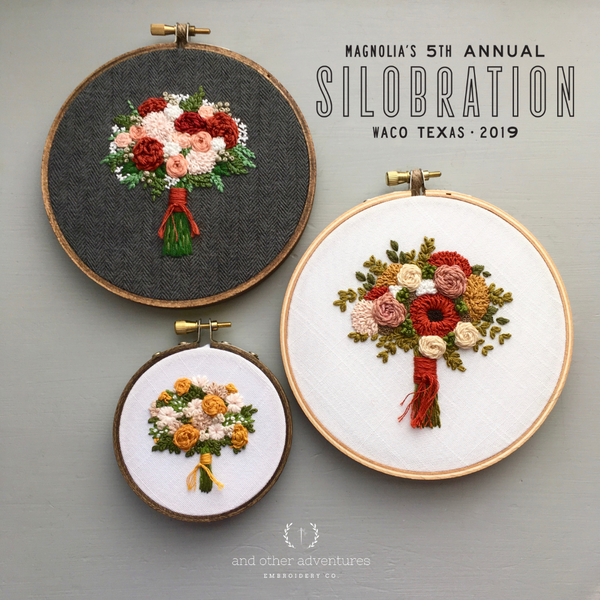 And Other Adventures Embroidery Co at Magnolia's 5th Annual Silobration