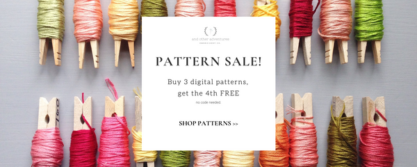 And Other Adventures Embroidery Co Pattern Sale