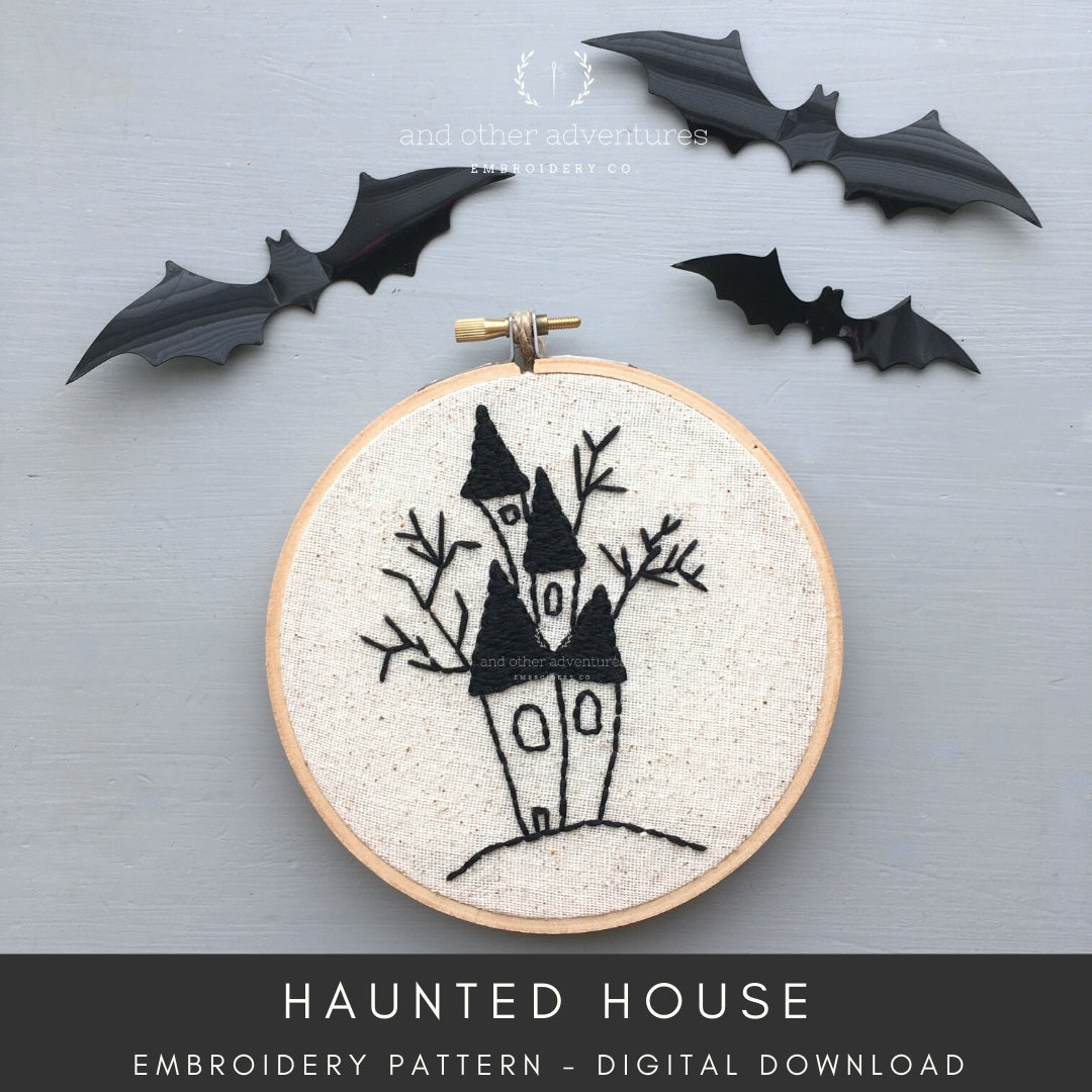 3d Halloween Pattern Embroidery Kit Beginner Embroidery Kits - Temu