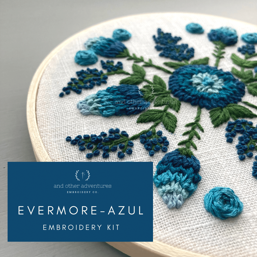 My favorite way to transfer an embroidery pattern - And Other Adventures  Embroidery Co