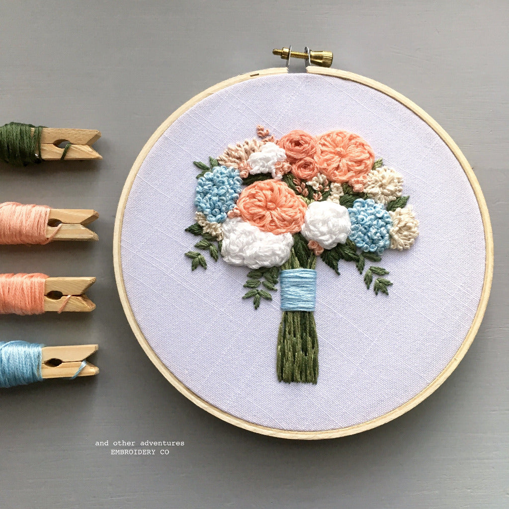 flower embroidery