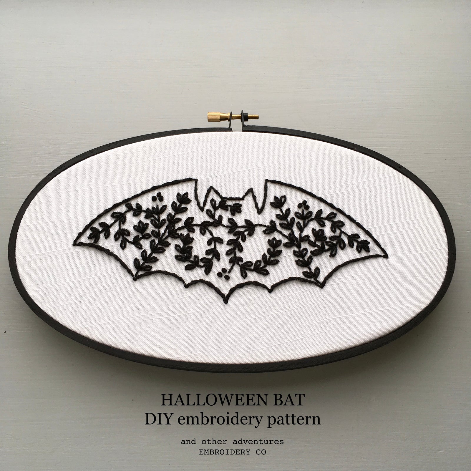 20+ Halloween Embroidery Designs