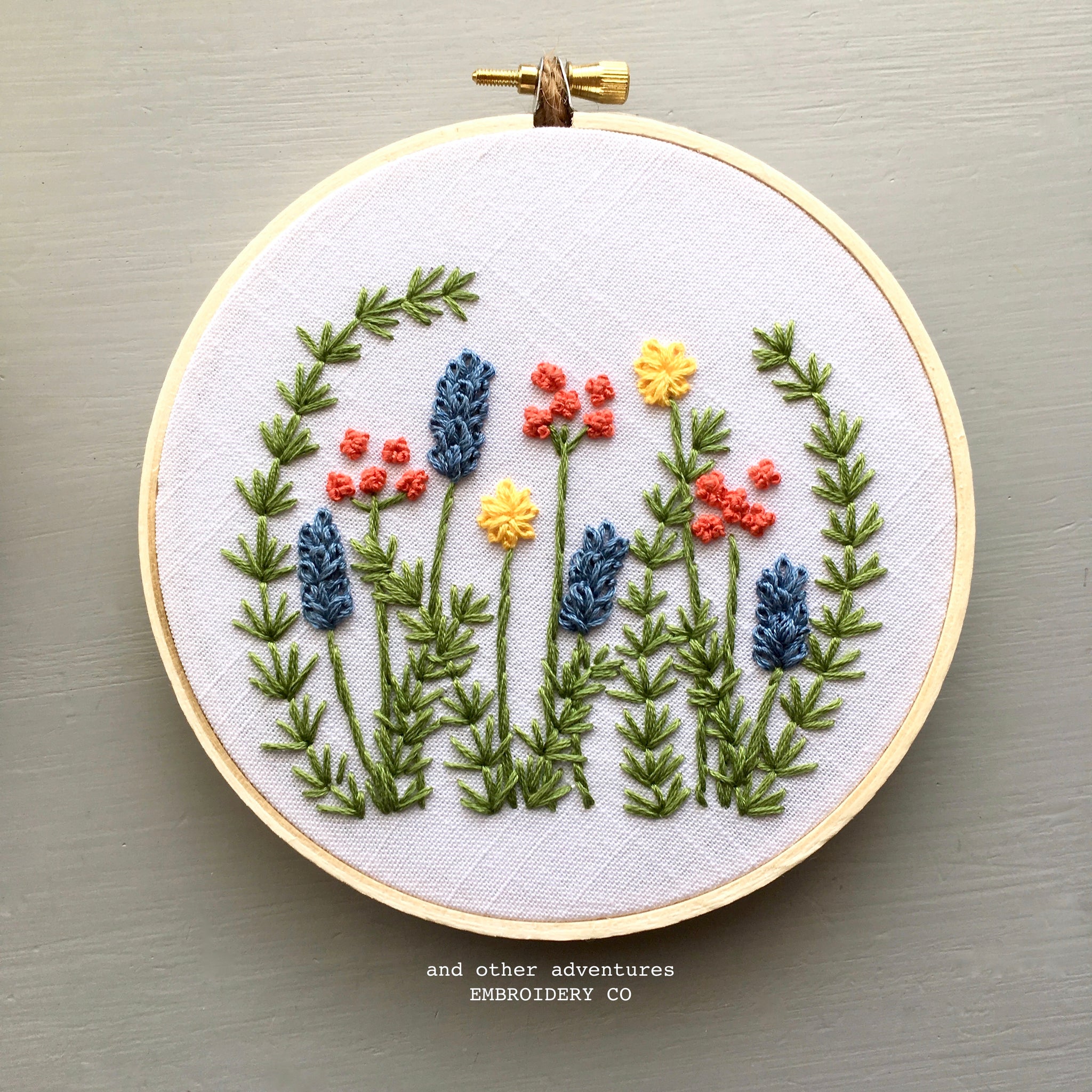 Beginner Hand Embroidery Pattern - Wild Garden – And Other Adventures