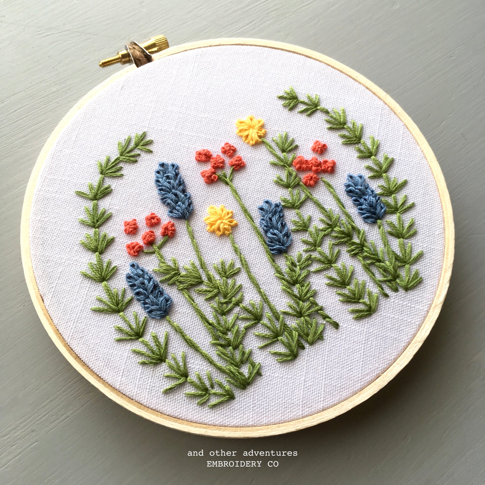 Beginner Hand Embroidery Pattern - Wild Garden - And Other Adventures ...