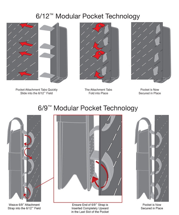 First Spear Magazine Pocket, Double, 6/9, Black-img-1