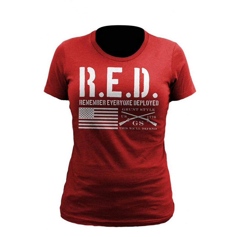 Grunt Style The R.E.D. Shirt Women's T-Shirt - HYDRA Tactical