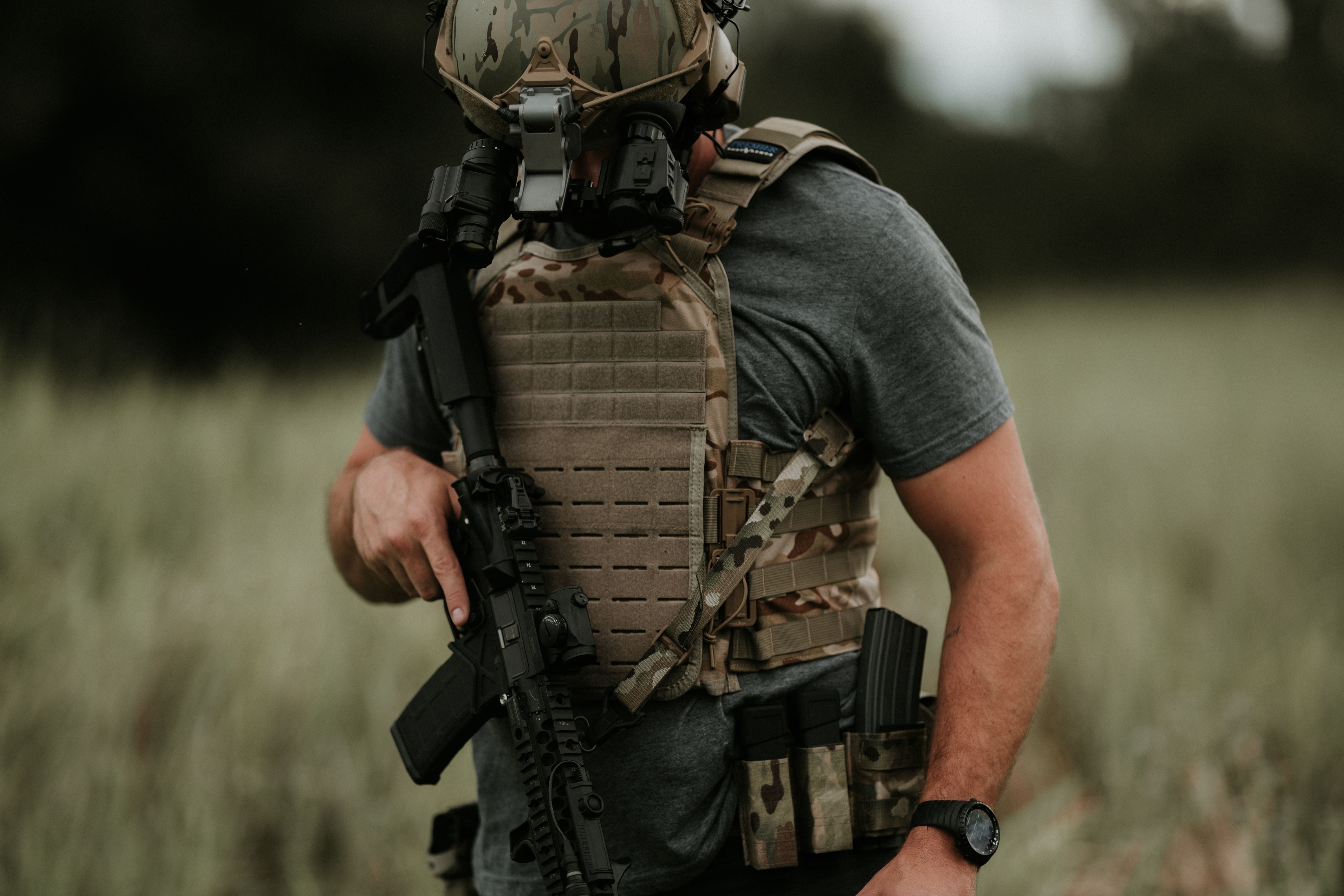 Level IIIA 3A, Body Armor Inserts, Bullet Proof Vest, Expert Vest -BLACK  XXL+, Body Armor Megastore