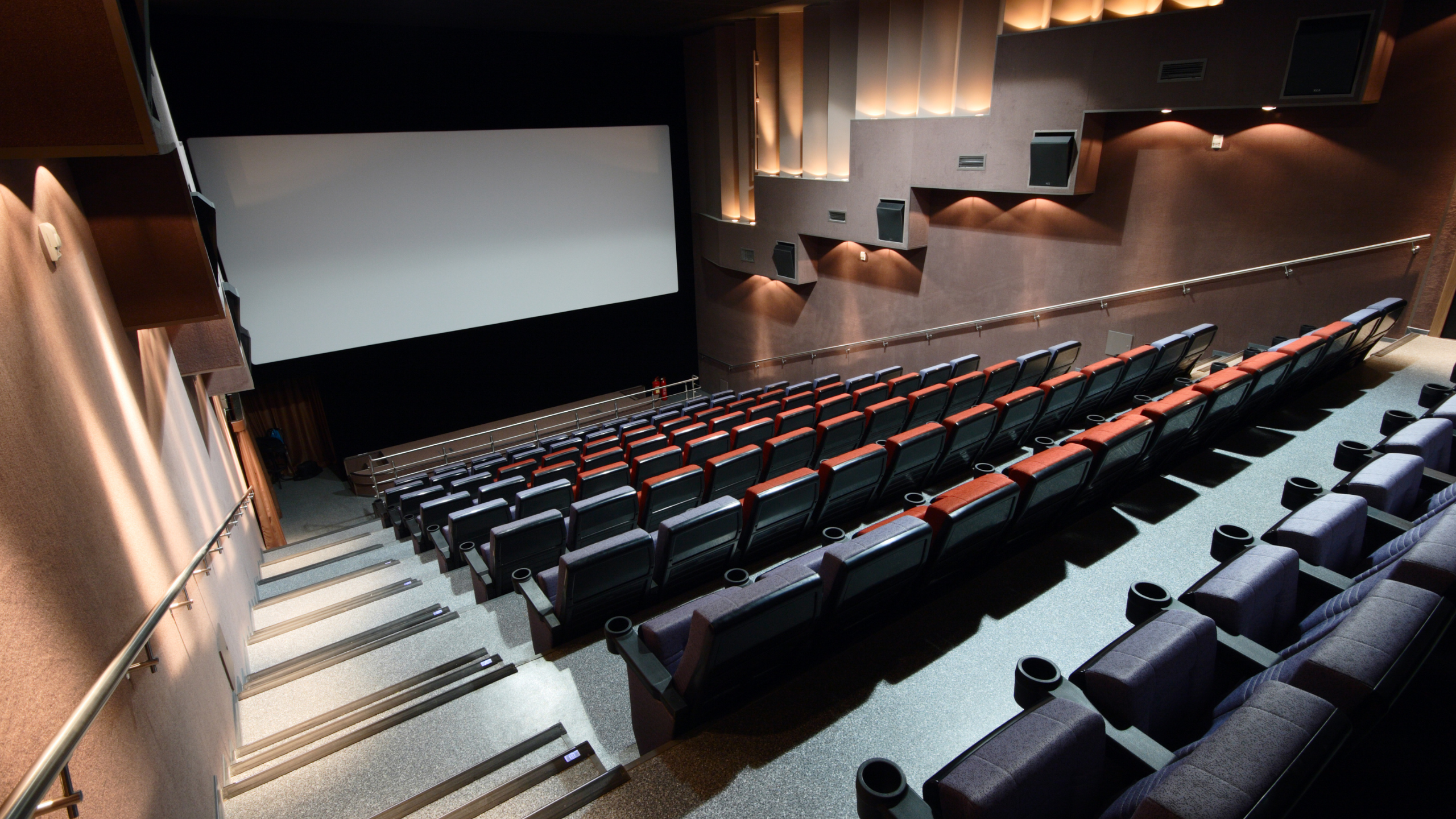 empty modern movie cinema