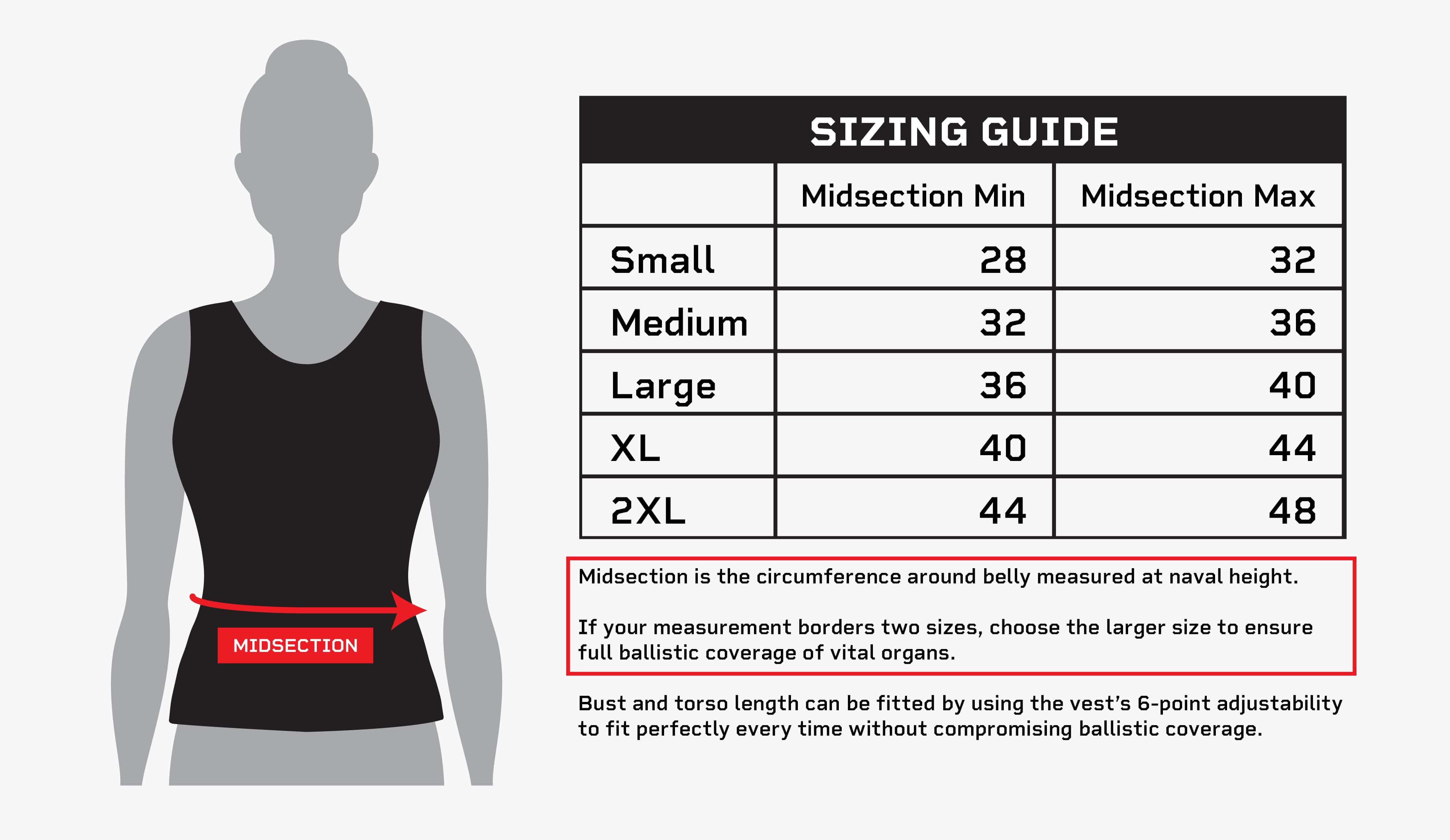 Female Concealable Armor Body Armor Bulletproof Vest - Level IIIA ...