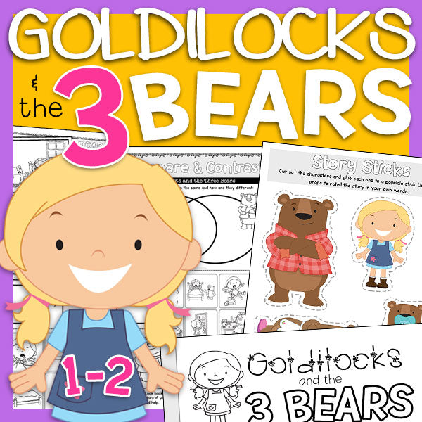 goldilocks three bears script first grade