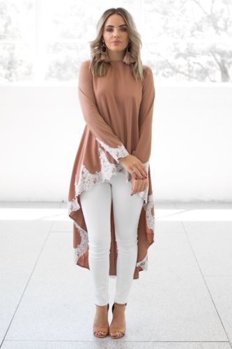 high low tunic blouse