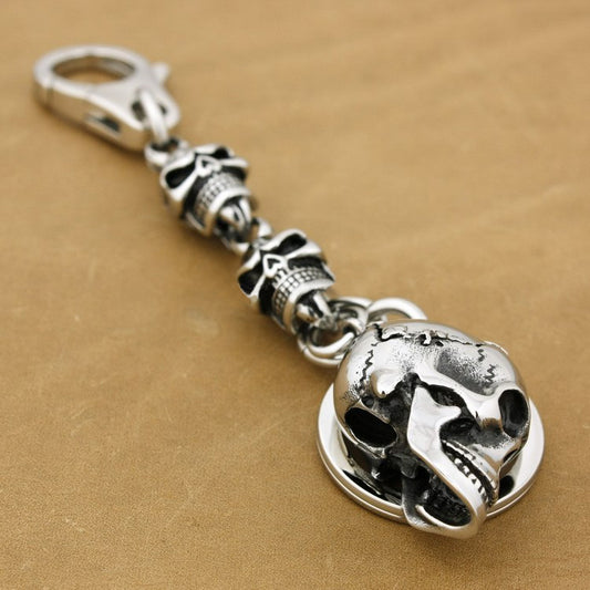 Wallet Chains With A Skull Clasp – SS Biker / Rock Star Rings