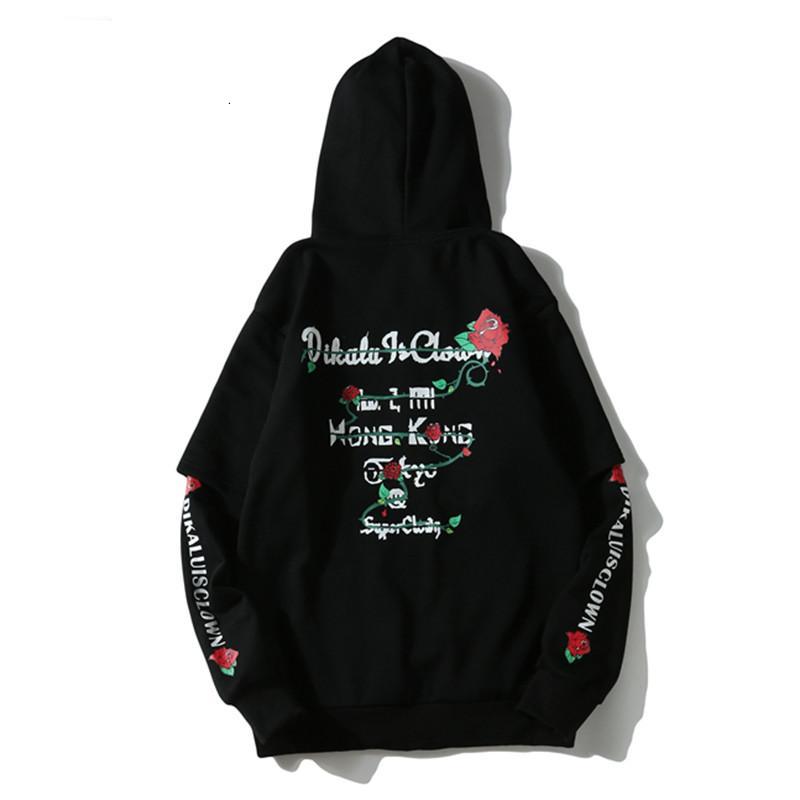 japanese rose hoodie