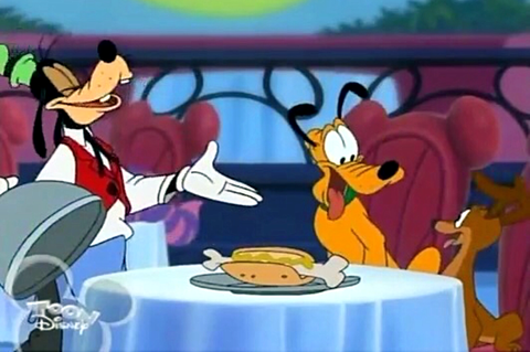 Goofy and Pluto in House of Mouse
