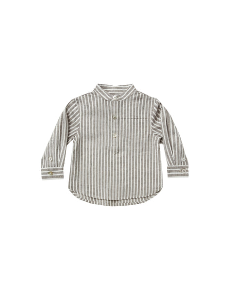 Rylee + Cru Railroad Stripe Mason Shirt