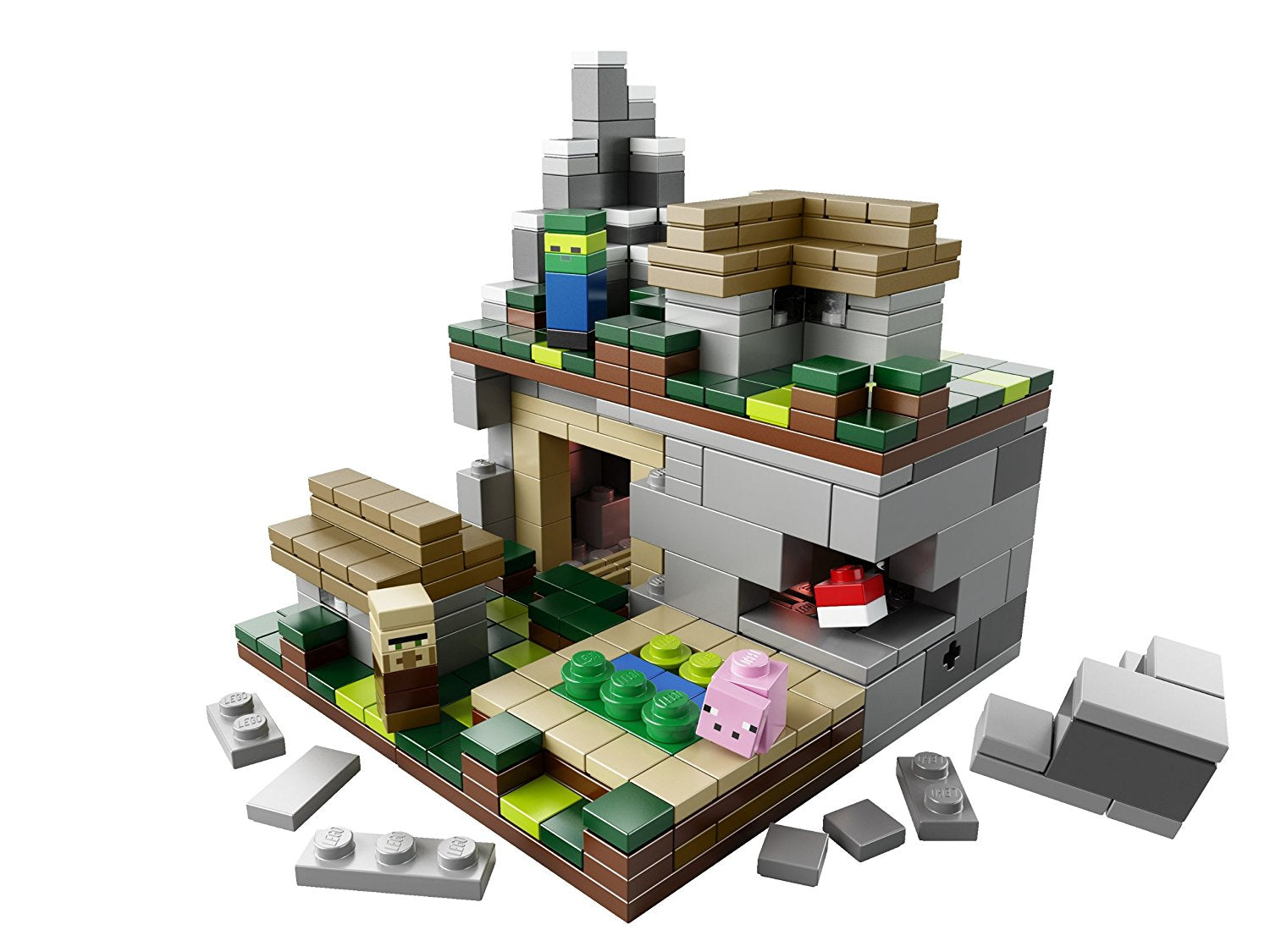 lego minecraft micro world the village