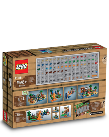 lego minecraft the crafting box