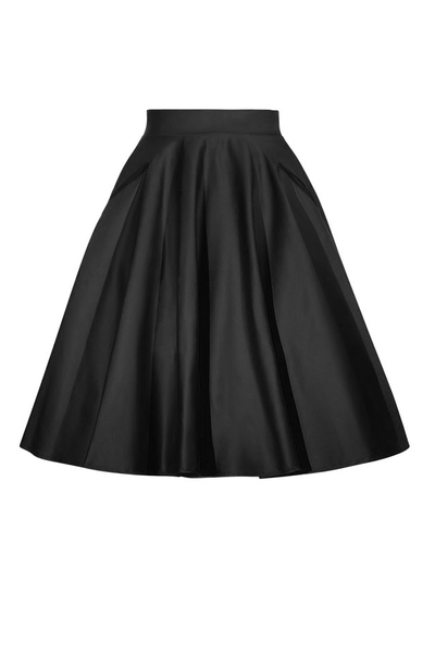 D'Amour Classic Circle Skirt (Black) – Kitten D'Amour