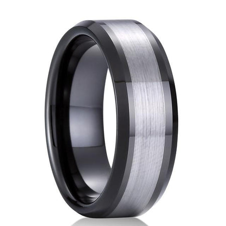 Tungsten Carbide Men's Ring - Giliarto