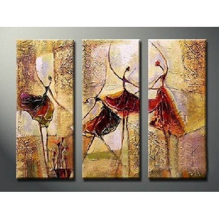 Ballet Dancer Paintings, Ballet Dancer Art, Abstract Dancing Paintings