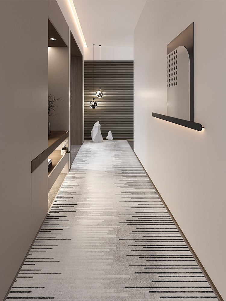 Simple Modern Long Narrow Runner Rugs, Entrance Hallway Runners