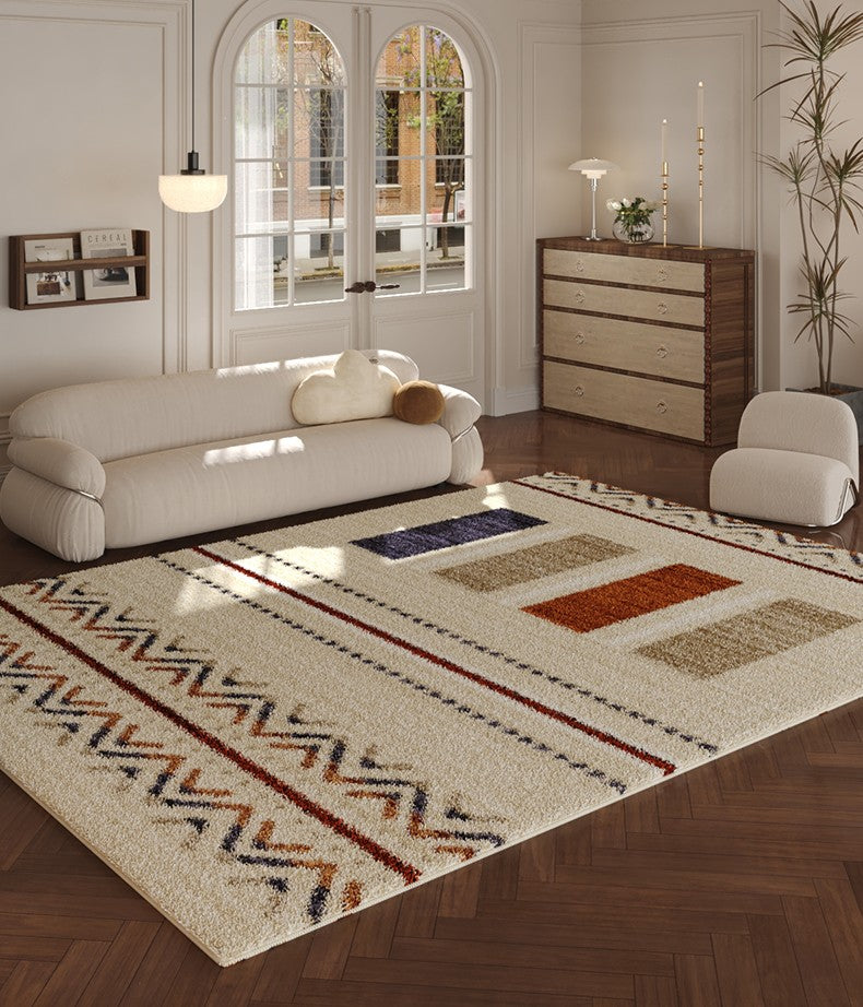 Abstract Contemporary Runner Rugs for Living Room, Modern Runner Rugs –  Paintingforhome