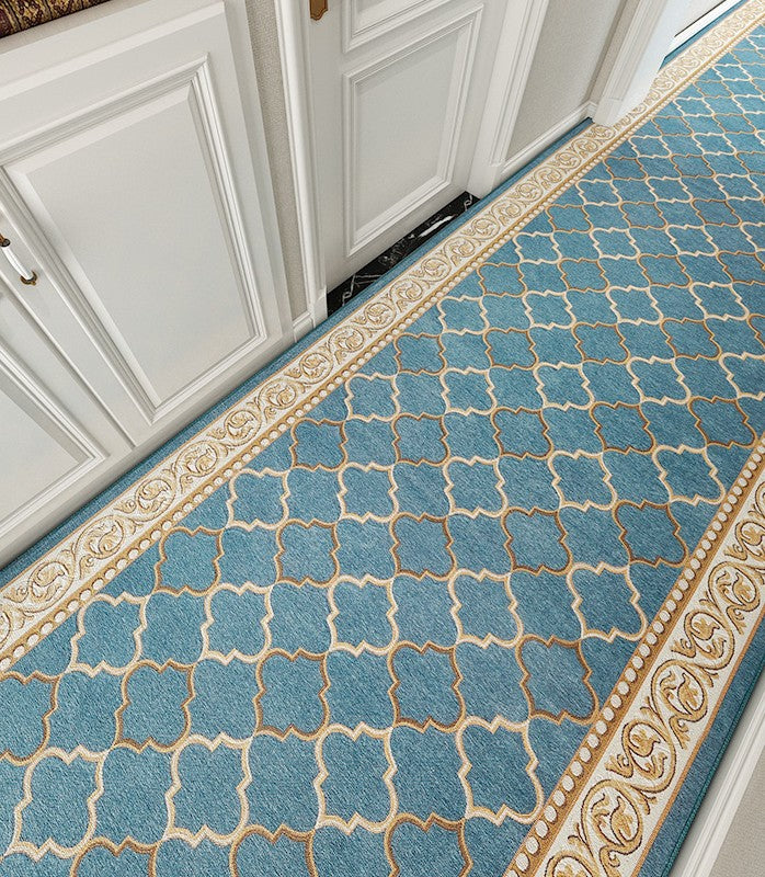 Entryway Runner Rugs, Entrance Hallway Runners, Modern Long Hallway Runners, Long Narrow Runner Rugs, Kitchen Runner Rugs, Blue Hallway Runners