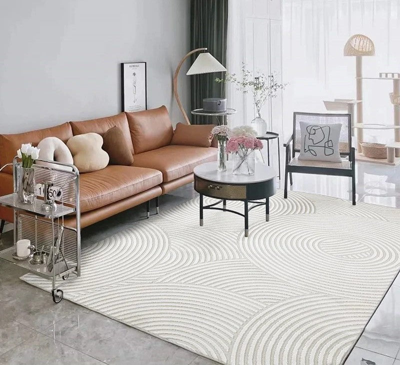 Modern Living Room Area Rugs, Modern Rugs for Dining Room Table, Geometric Floor Carpets, Bedroom Modern Rugs, Light Gray Modern Rugs