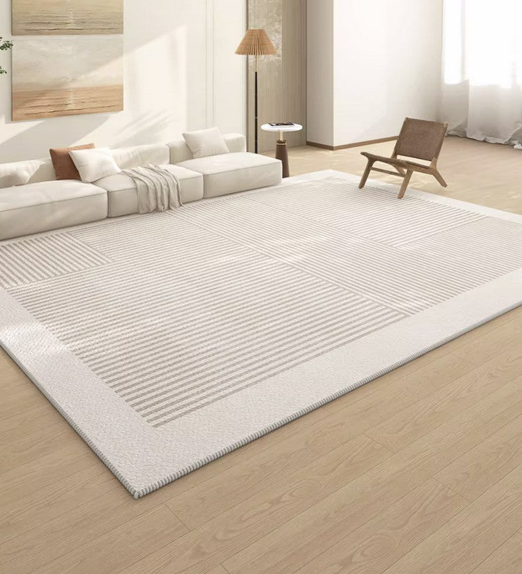 Modern Floor Carpets for Dining Room. Contemporary Abstract Modern Rugs in Bedroom. Dining Room Modern Rugs. Modern Living Room Rug Placement Ideas