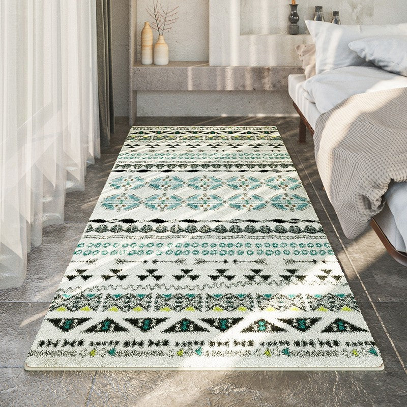 Hallway Runner Rugs, Contemporary Runner Rugs Next to Bed, Modern Runner Rugs for Entryway, Geometric Modern Rugs for Dining Room