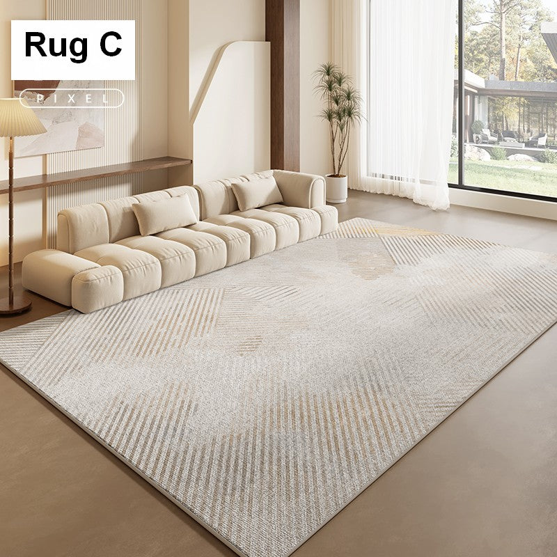 Large Modern Rugs for Living Room. Modern Rug Placement Ideas for Dining Room. Contemporary Area Rugs for Bedroom. Abstract Geometric Modern Carpets