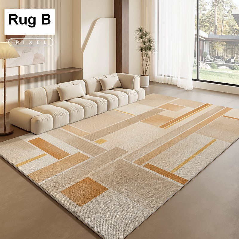 Large Modern Rugs for Living Room. Modern Rug Placement Ideas for Dining Room. Contemporary Area Rugs for Bedroom. Abstract Geometric Modern Carpets