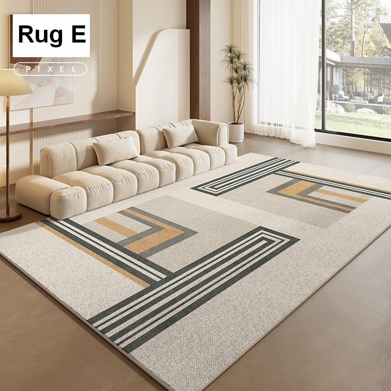 Large Modern Rugs for Living Room. Modern Rug Placement Ideas for Dining Room. Contemporary Area Rugs for Bedroom. Abstract Geometric Modern Carpets