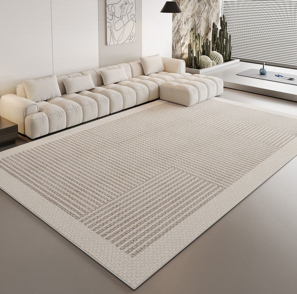 Contemporary Modern Rugs for Living Room, Geometric Modern Rugs for Dining Room, Abstract Modern Rugs for Interior Design