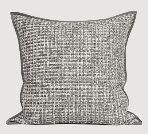 Grey Modern Throw Pillow for Couch, Gray Modern Sofa Pillow, Modern Th –  artworkcanvas