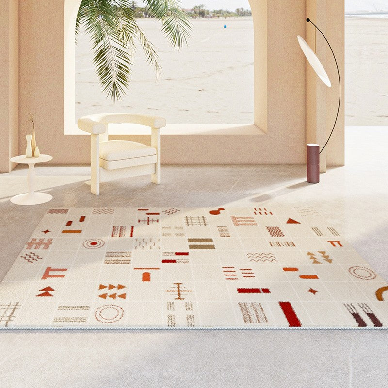 Abstract Contemporary Bedroom Rugs, Bathroom Modern Rugs, Large Modern Rugs for Living Room, Modern Kitchen Runner Rugs, Modern Rugs Next to Bed