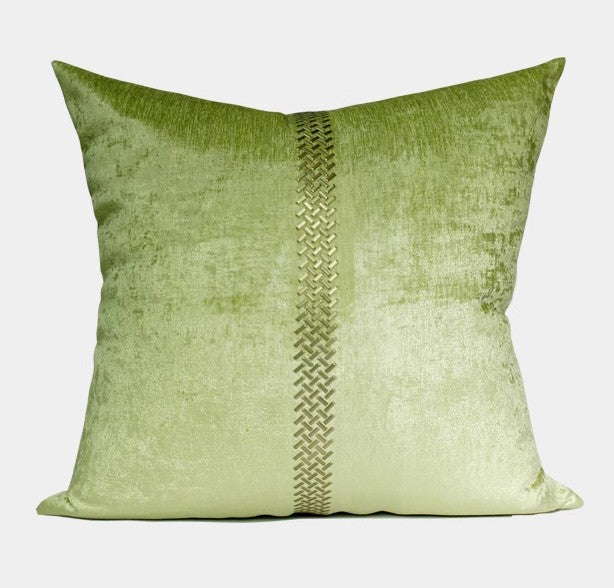 Decorative Pillows for Living Room, Green Decorative Modern Pillows for Couch, Modern Sofa Pillows Covers, Modern Sofa Cushion