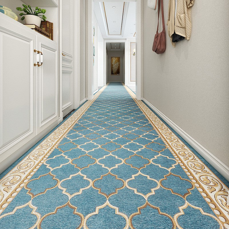 Entryway Runner Rugs, Entrance Hallway Runners, Modern Long Hallway Runners, Long Narrow Runner Rugs, Kitchen Runner Rugs, Blue Hallway Runners