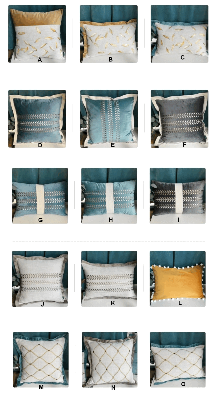Blended Fabrics Pillow Cover, Decorative Throw Pillow, Sofa Pillows, Home Decor