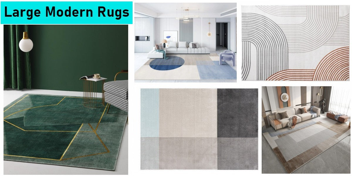Modern Rugs for Living Room, Contemporary Modern Rugs, Modern Rugs, Geometric Modern Area Rugs, Modern Rugs for Dining Room, Large Modern Rugs for Office, Grey Modern Rugs, Blue Modern Rugs, Bedroom Modern Area Rugs