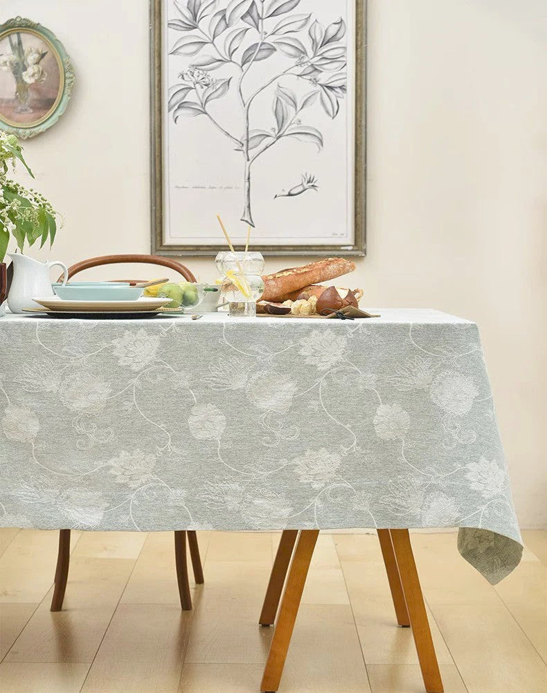 Large Rectangle Tablecloth for Dining Room Table, Country Farmhouse Tablecloth, Square Tablecloth for Round Table, Rustic Table Covers for Kitchen