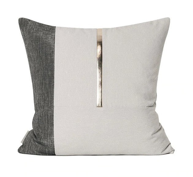 Decorative Modern Throw Pillows for Interior Design, Modern Sofa Pillows for Dining Room, Modern Simple Gray Throw Pillows for Couch