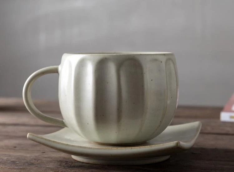White Coffee Cup, Beautiful Handmade Ceramic Coffee Cups and Coffee Mugs for Cafe, Creative Ceramic Mugs, Unique Ceramic Mugs, Large Pottery Coffee Mugs