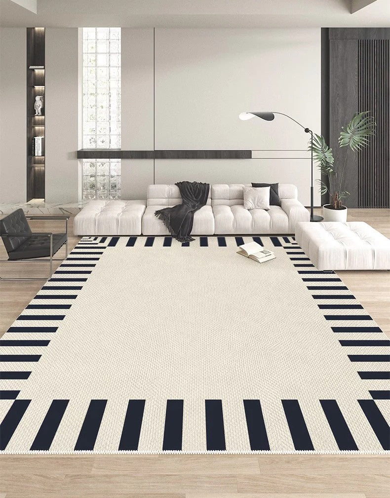 Simple Modern Rugs for Sale, Large Modern Rugs for Bedroom, Geometric Modern Rugs for Dining Room, Large Abstract Modern Rugs for Living Room