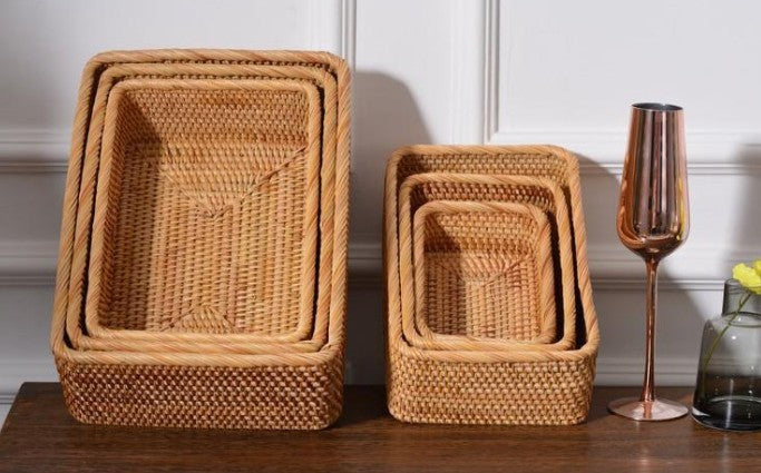 Kitchen Storage Ideas, Wicker Storage Baskets for Kitchen, Pantry Storage Ideas, Small Storage Baskets, Woven Storage Baskets for Kitchen