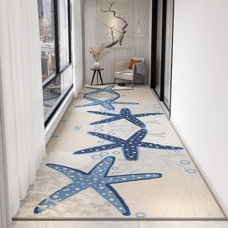 Abstract Contemporary Runner Rugs for Living Room, Hallway Runner Rugs –  Art Painting Canvas