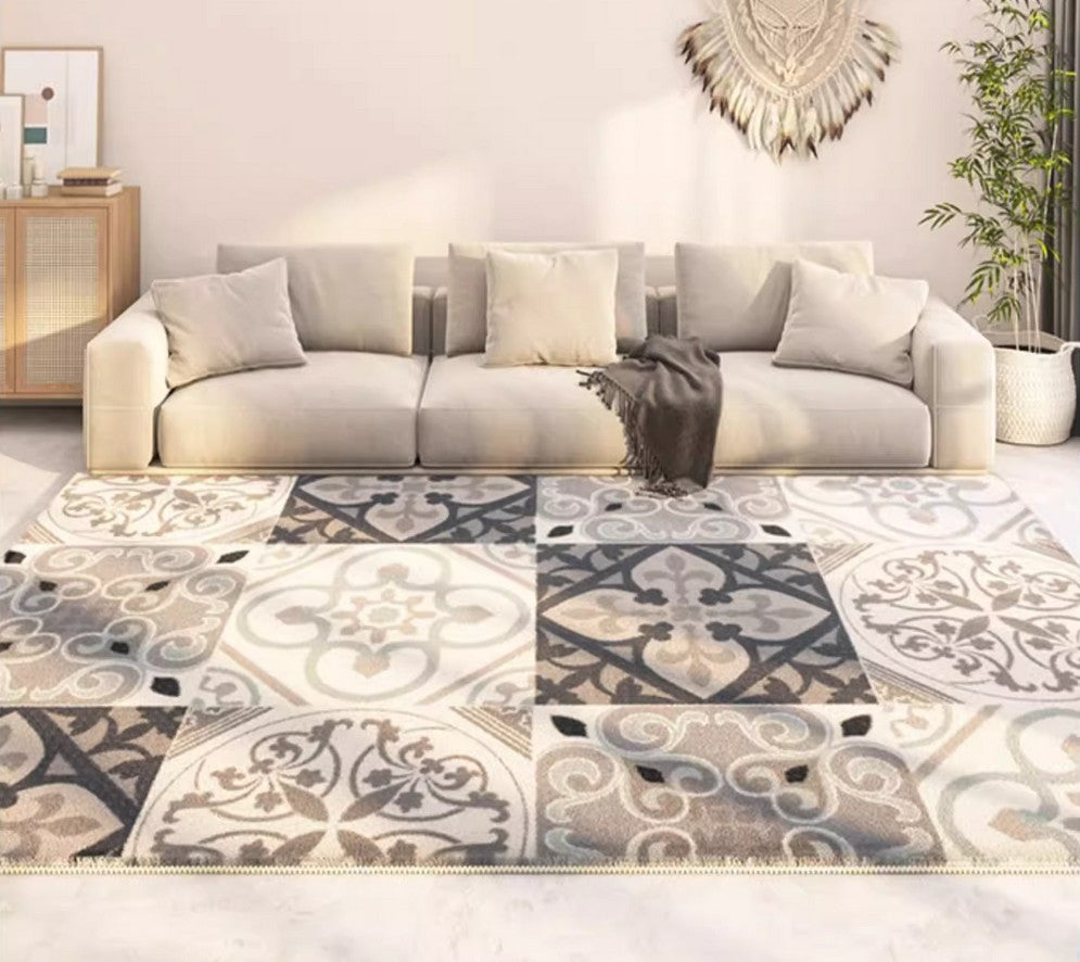 Modern Runner Rugs Next to Bed, Contemporary Rug Ideas for Living Room, Hallway Modern Runner Rugs, Extra Large Modern Rugs for Dining Room