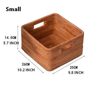 Small Plastic Storage Basket Bathroom Shelf Baskets Kitchen